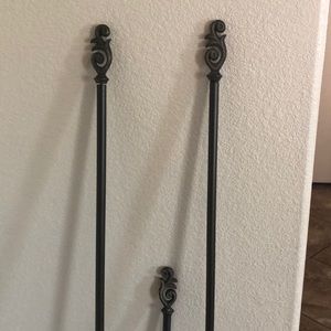 3 Curtain Rods